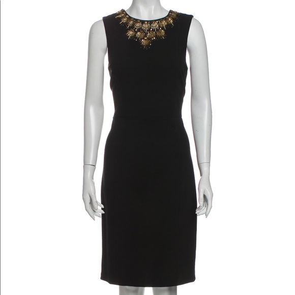 Adam Dresses & Skirts - NWOT Adam career dress w gold beaded embellishment